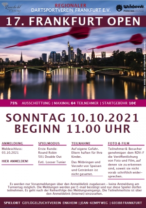 17. Frankfurt Open - Steel hat stil